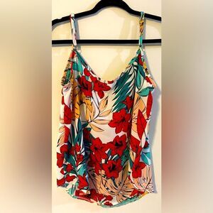 NWT, OKO, Tropical Tank w/Adjustable Straps, Size S